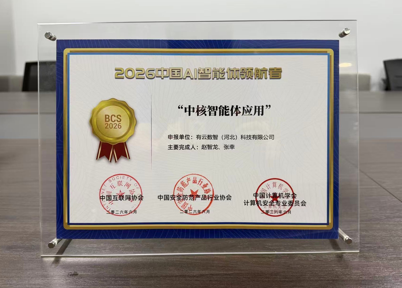 2026中国AI智能体领航者