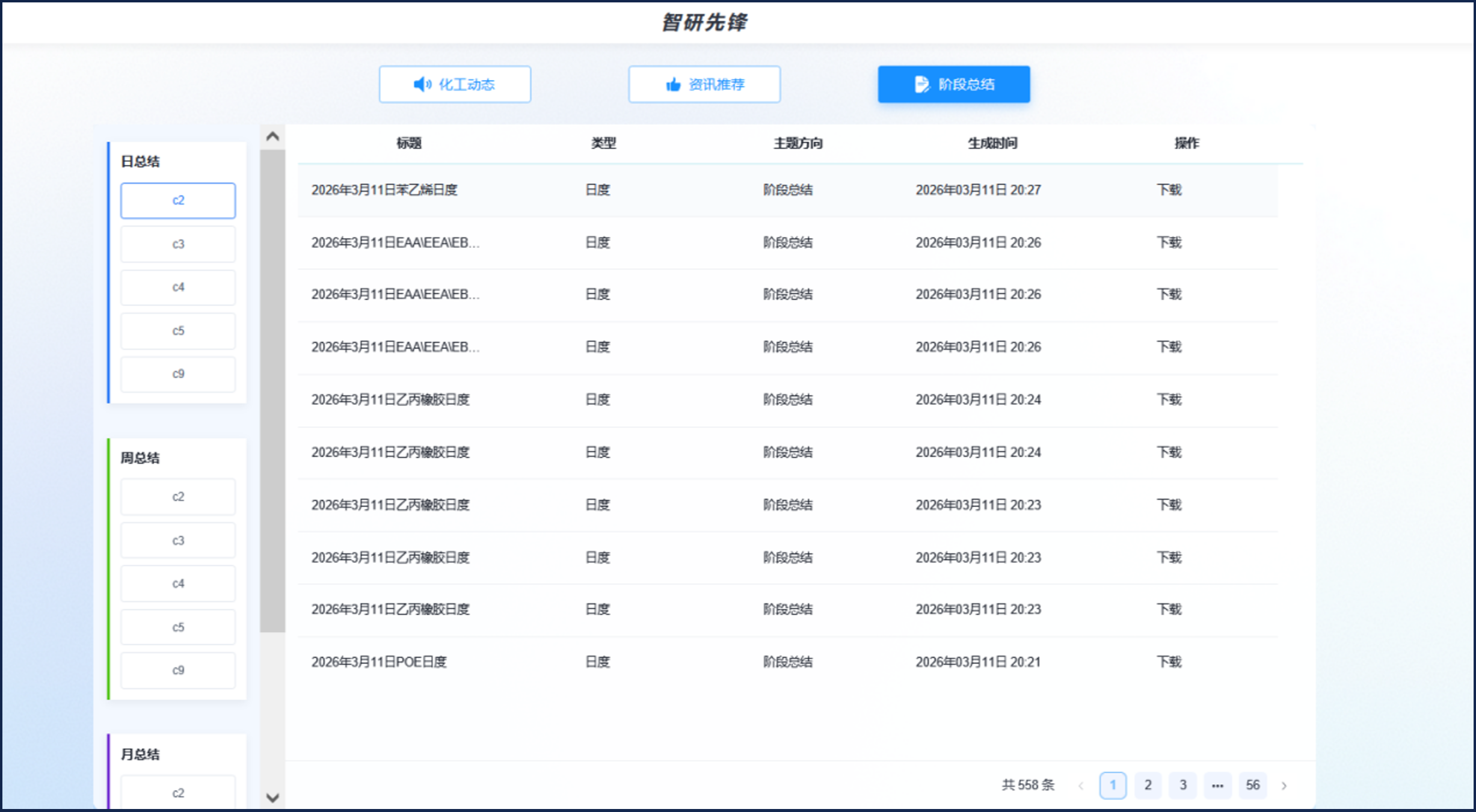 智能报告生成